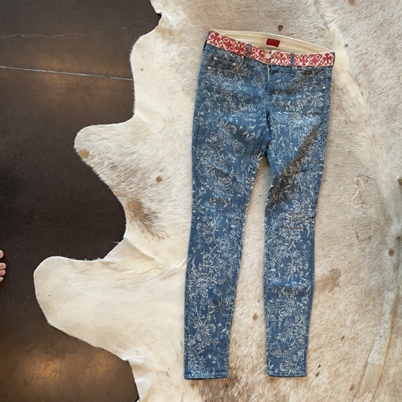 MOTHER - The Looker - size 26 bandanna floral print - like NEW - only worn once - Picture 6 of 9